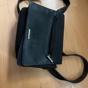 Black Leather women Bag